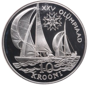 Estonia 10 Krooni 1992 - NGC PF 69 ULTRA CAMEO