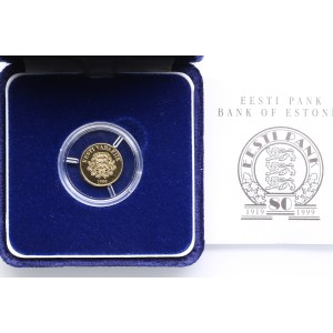 Estonia (Vienna mint) 15,65 Krooni 1999 - Estonia's Euro Equivalent