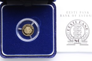 Estonia (Vienna mint) 15,65 Krooni 1999 - Estonia's Euro Equivalent