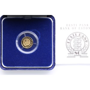 Estonia (Vienna mint) 15,65 Krooni 1999 - Estonia's Euro Equivalent