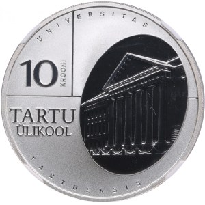 Estonia 10 Krooni 2002 - Tartu University - NGC PF 68 ULTRA CAMEO