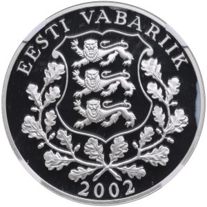 Estonia 10 Krooni 2002 - Tartu University - NGC PF 68 ULTRA CAMEO