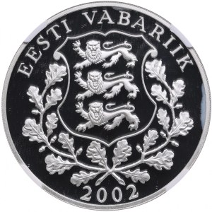 Estonia 10 Krooni 2002 - Tartu University - NGC PF 68 ULTRA CAMEO