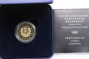 Estonia (Vilnius mint) 100 Krooni 2004 - Olympic Games