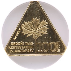 Estonia 100 Krooni 2007 - NGC PL 68 CAMEO