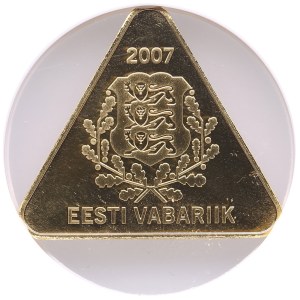 Estonia 100 Krooni 2007 - NGC PL 68 CAMEO