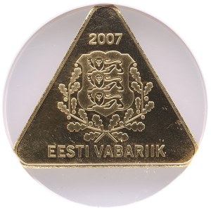 Estonia 100 Krooni 2007 - NGC PL 68 CAMEO