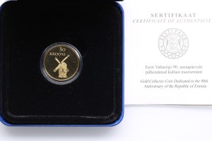 Estonia (Mint of Finland, Vantaa) 50 Krooni 2008
