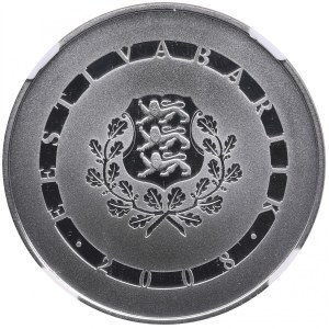 Estonia 10 Krooni 2008 - Anniversary of Republic - NGC PF 70 ULTRA CAMEO