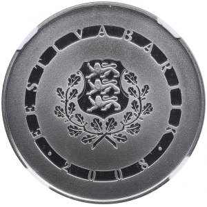 Estonia 10 Krooni 2008 - Anniversary of Republic - NGC PF 70 ULTRA CAMEO