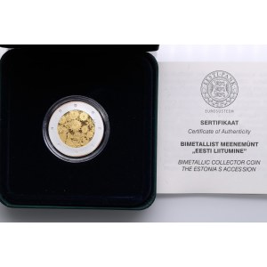 Estonia (Mint of Finland, Vantaa) 20 Euros 2011 - Estonia's Accession