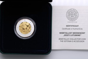 Estonia (Mint of Finland, Vantaa) 20 Euros 2011 - Estonia's Accession