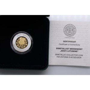 Estonia (Mint of Finland, Vantaa) 20 Euros 2011 - Estonia's Accession