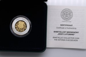 Estonia (Mint of Finland, Vantaa) 20 Euros 2011 - Estonia's Accession