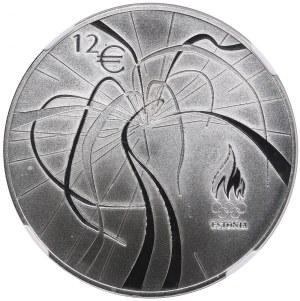 Estonia 12 Euros 2012 - London Olympics - NGC PF 69