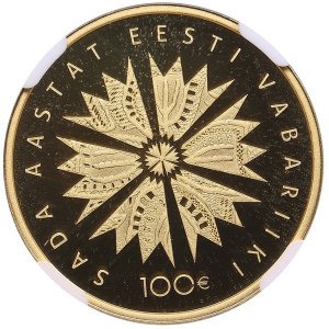 Estonia 100 Euros 2018 - NGC PF 69 ULTRA CAMEO