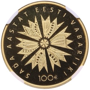 Estonia 100 Euros 2018 - NGC PF 69 ULTRA CAMEO