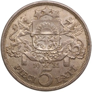 Latvia (Royal Mint, London) 5 Lati 1931