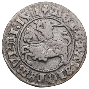 Lithuania, Grand Duchy (Vilnius) AR ½ Groat / Półgrosz 1511 - Sigismund I the Old (1506-1548)