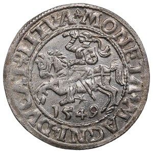 Lithuania, Grand Duchy (Vilnius) AR ½ Groat / Półgrosz 1549 - Sigismund II Augustus (1544-1572)