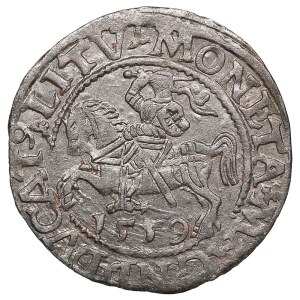 Lithuania, Grand Duchy (Vilnius) AR ½ Groat / Półgrosz 1559 - Sigismund II Augustus (1544-1572)