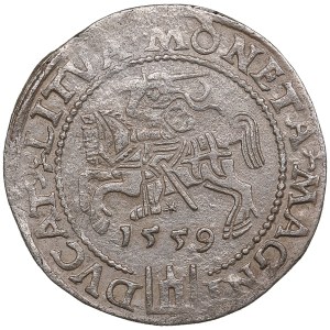 Lithuania, Grand Duchy (Vilnius) AR Groat / Grosz 1559 - Sigismund II Augustus (1544-1572)