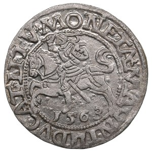 Lithuania, Grand Duchy (Vilnius) AR ½ Groat / Półgrosz 1563 - Sigismund II Augustus (1544-1572)
