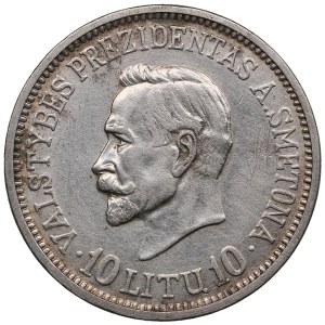 Lithuania (Brussels mint) 10 Litu 1938