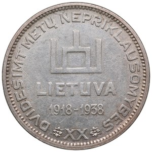 Lithuania (Brussels mint) 10 Litu 1938
