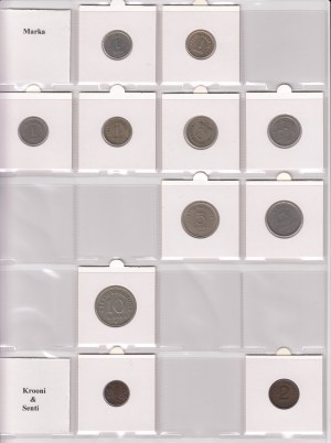 Collection of coins: Estonia since 1922 to 2006 (118)