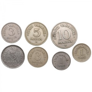 Estonian coins 1922-1925 (7)