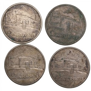 Estonia 2 Krooni 1930 - Toompea Fortress (4)