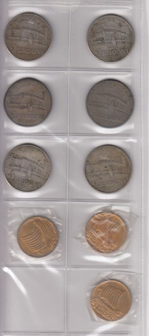 Group of Estonian coins (9)