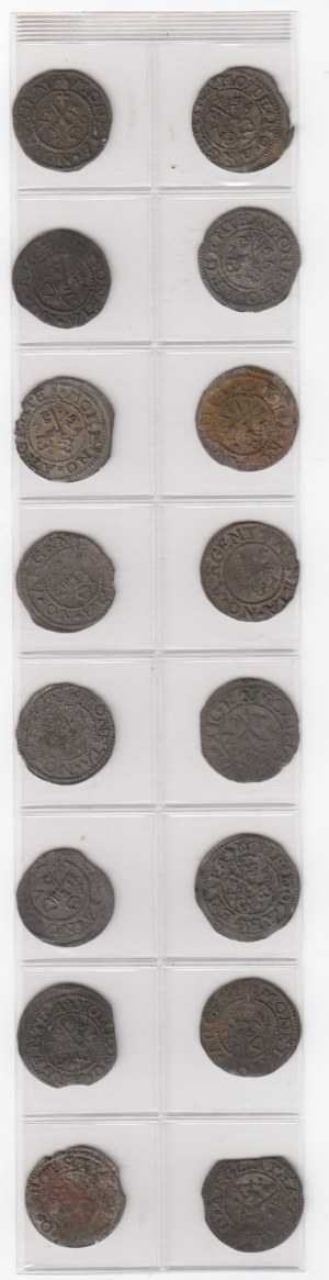 Group of Riga Free City Schillings (16)