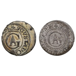 City of Riga under Swedish rule, BI Schilling / Solidus - Gustav II Adolf (1621-1632) (2)