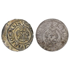 City of Riga under Swedish rule, BI Schilling / Solidus - Gustav II Adolf (1621-1632) (2)
