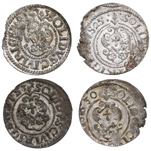 City of Riga under Swedish rule, BI Schilling / Solidus - Gustav II Adolf (1621-1632) (4)