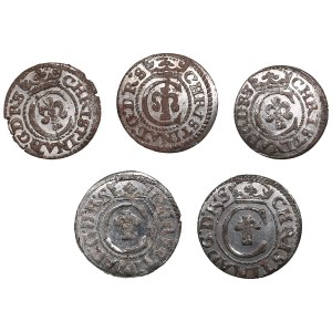 City of Riga under Swedish rule, BI Schilling / Solidus - Christina (1632-1654) (5)