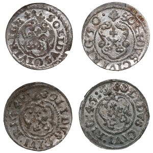 City of Riga under Swedish rule, BI Schilling / Solidus - Christina (1632-1654) (4)