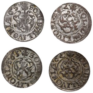 Duchy of Livonia (Riga) under Swedish rule, BI Schilling / Solidus - Karl XI (1660-1697)