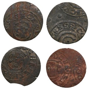 Group of Suceava counterfeits - Æ Schilling / Solidus (4)