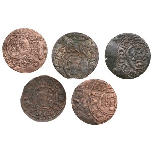 Group of Suceava counterfeits - Æ Schilling / Solidus (5)