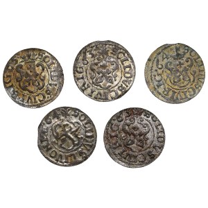 Duchy of Livonia and City of Riga under Swedish rule, BI Schilling / Solidus - Karl XI (1660-1697) (5)