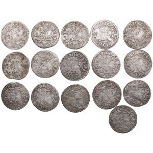 Lithuania, Grand Duchy (Vilnius) AR ½ Groat / Półgrosz ND (16) - Alexander I Jagiellon (1492-1506)