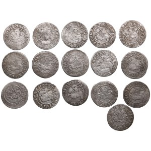 Lithuania, Grand Duchy (Vilnius) AR ½ Groat / Półgrosz (16) - Sigismund I the Old (1506-1544)