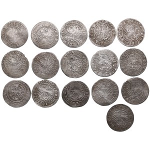 Lithuania, Grand Duchy (Vilnius) AR ½ Groat / Półgrosz (16) - Sigismund I the Old (1506-1544)