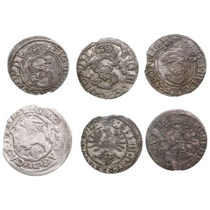 Polish-Lithuanian Commonwealth (Vilnius) Szeląg and Grosz 1623-1625 - Sigismund III Vasa (1587-1632) (6)