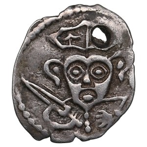 Russia, Pskov Republic (Pskov) AR Denga ND (c. 1460-1510)