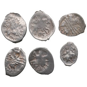 Russia, AR Hammered (wire) coins - Ivan IV Vasilievich (1533-1584) (6)
