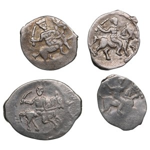 Russia, AR Hammered (wire) coins - Ivan IV Vasilievich (1533-1584) (4)